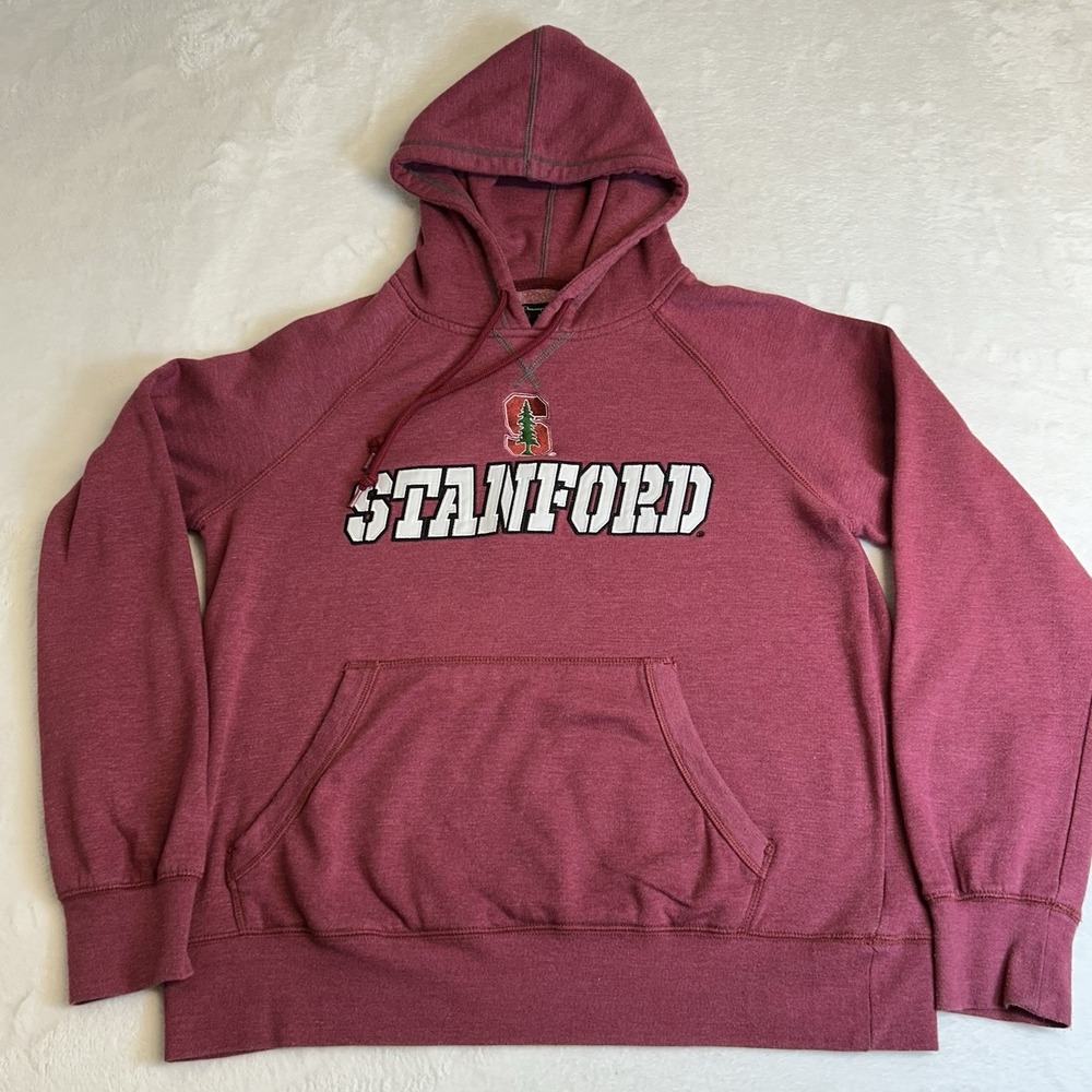 Champion Adult‎ Medium Embroidered Stanford University Logo Pullover Hoodie